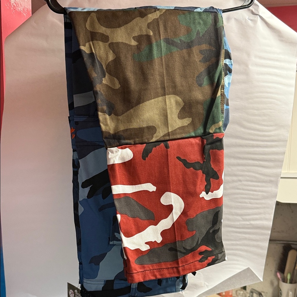 Gnarcotic Men’s Camouflage Cargo Pants - Multicolor BDUs by Gnarcotic/Lil Gnar